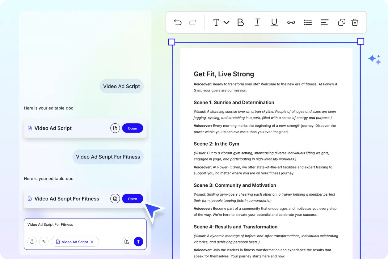 Free AI Video Ad Script Generator, Free Video Ad Script Maker Online